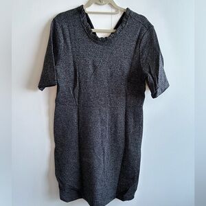 Dark grey work dress